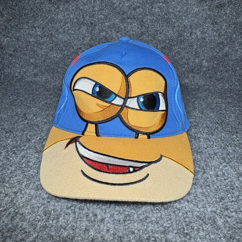 DreamWorks Turbo Boys Blue Racing Team IndyCar Series Snapback Hat Embroidered
